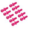 CFTGIW 10pcs Metal B S Link Rod End for TT0 TT02 RC CarBlue These S Link Rods are Lightweight Ensu They Not B S Link Rod for RC CarB S Link Rod for TT01B S Link Rod view 1