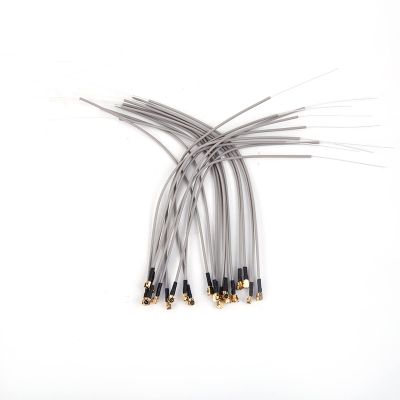 20Pcs 2.4G ABS Aircraft Receiver Antenna, Compatible with IPEX Port, for Futaba FrSky, High Gain 2.0, 15cm Length, Linear Polarization