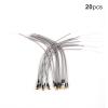 20Pcs 2.4G ABS Aircraft Receiver Antenna, Compatible with IPEX Port, for Futaba FrSky, High Gain 2.0, 15cm Length, Linear Polarization view 3