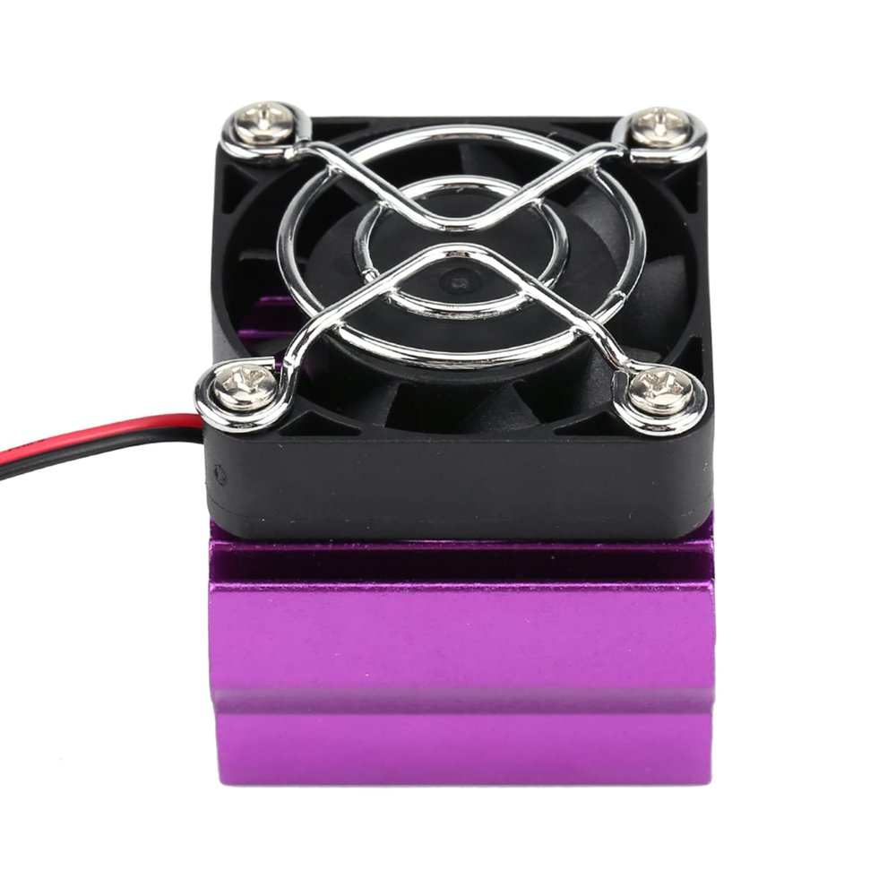 CFTGIW Heat Sink with Cooling Fan for 1 10 Sc Electric RC Car 540 550 3650 Motor is with Wide of Motors Including 540 550 3650 Motor Heat SinkRC Motor Heat SinkRC Heat SinkRC Heat