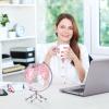 Decorative 8" Pink Earth Globe with Stand  Rotating Desktop Map for Kids, Educational World Globe with Detailed Map for Home, Office, and Classroom view 3