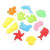 12Pcs Sand Set Multiple Different Shapes Sand Tools with Storage Bag for Beach Outdoor Play view 2