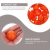Unomor 50pcs Plastic Lottery Balls Hollow Raffle Balls for Drawing Festive Party Supplies Bright Colors Reusable Pvc Openable Design view 3