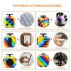 2 Pcs VYOTP Fidget Toys for Kids and Adults Anxiety Relief Cubes for ADD ADHD OCD Autism Sensory Toys Fidget Cool Gadgets Cube Unique Boys and Girls and Adult Birthday Gift view 4