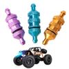 equlup 3pcs RC Oil Fuel Filter, Aluminum Oil Nitro Fuel Filter Aluminium Alloy RC Model Car Spare Parts for 1:10 02156 94122 RC Crawler Car view 3