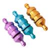 equlup 3pcs RC Oil Fuel Filter, Aluminum Oil Nitro Fuel Filter Aluminium Alloy RC Model Car Spare Parts for 1:10 02156 94122 RC Crawler Car view 4