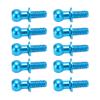 CFTGIW 10pcs Metal B S Link Rod End for TT0 TT02 RC CarBlue These S Link Rods are Lightweight Ensu They Not B S Link Rod for RC CarB S Link Rod for TT01B S Link Rod view 4