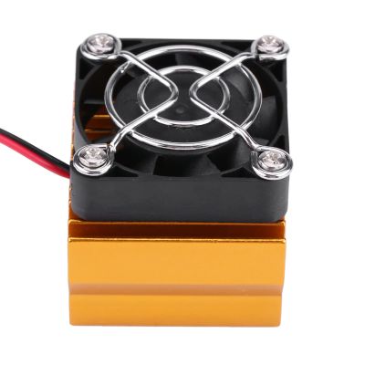 CFTGIW Heat Sink with Cooling Fan for 1 10 Sc Electric RC Car 540 550 3650 Motor is with Wide of Motors Including 540 550 3650 Motor Heat SinkRC Motor Heat SinkRC Heat SinkRC Heat