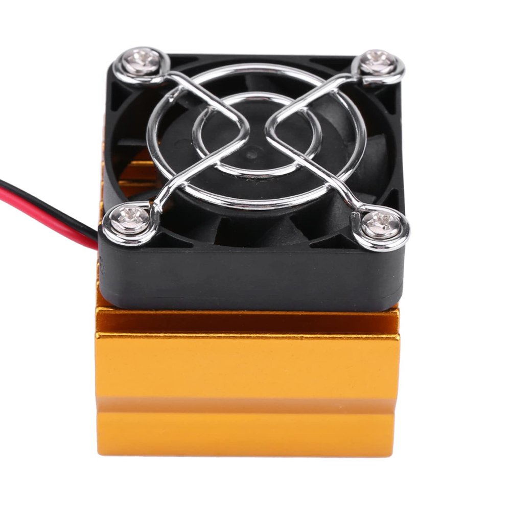 CFTGIW Heat Sink with Cooling Fan for 1 10 Sc Electric RC Car 540 550 3650 Motor is with Wide of Motors Including 540 550 3650 Motor Heat SinkRC Motor Heat SinkRC Heat SinkRC Heat
