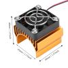 CFTGIW Heat Sink with Cooling Fan for 1 10 Sc Electric RC Car 540 550 3650 Motor is with Wide of Motors Including 540 550 3650 Motor Heat SinkRC Motor Heat SinkRC Heat SinkRC Heat view 4