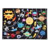 45pcs Educational DIY Outer Space Storytelling Felt Board - 3D Solar System Planets Felt Board Set for Kids view 2