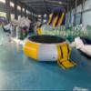 0.9mm PVC Inflatable Floating Water Toys Inflatable Water Trampoline Outdoor Water Amusement Park Inflatable Bouncy Bed Water Inflatable Trampoline10ft Diameter with Pump view 4