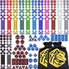 Amiven Extended Dice RPG Set 15 x 31 Polyhedral Dice (465 Piece) for DND 5e Tabletop Adventure Games (15 Colors) view 1
