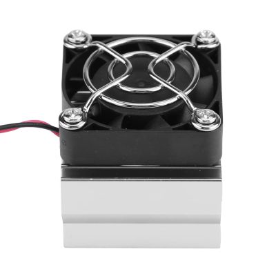 CFTGIW Heat Sink with Cooling Fan for 1 10 Sc Electric RC Car 540 550 3650 Motor is with Wide of Motors Including 540 550 3650 Motor Heat SinkRC Motor Heat SinkRC Heat SinkRC Heat