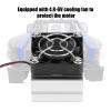 CFTGIW Heat Sink with Cooling Fan for 1 10 Sc Electric RC Car 540 550 3650 Motor is with Wide of Motors Including 540 550 3650 Motor Heat SinkRC Motor Heat SinkRC Heat SinkRC Heat view 3