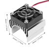 CFTGIW Heat Sink with Cooling Fan for 1 10 Sc Electric RC Car 540 550 3650 Motor is with Wide of Motors Including 540 550 3650 Motor Heat SinkRC Motor Heat SinkRC Heat SinkRC Heat view 4