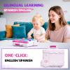 54-in-1 English & Spanish Busy Board Montessori Toys Gift for 1 2 Year Old Girls, Educational Montessori Learning Toys for 1 Year Old, Christmas Toys Gifts for 1 2 Year Old Girl, 1 Year Old Gift Toy view 3