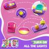 54-in-1 English & Spanish Busy Board Montessori Toys Gift for 1 2 Year Old Girls, Educational Montessori Learning Toys for 1 Year Old, Christmas Toys Gifts for 1 2 Year Old Girl, 1 Year Old Gift Toy view 4