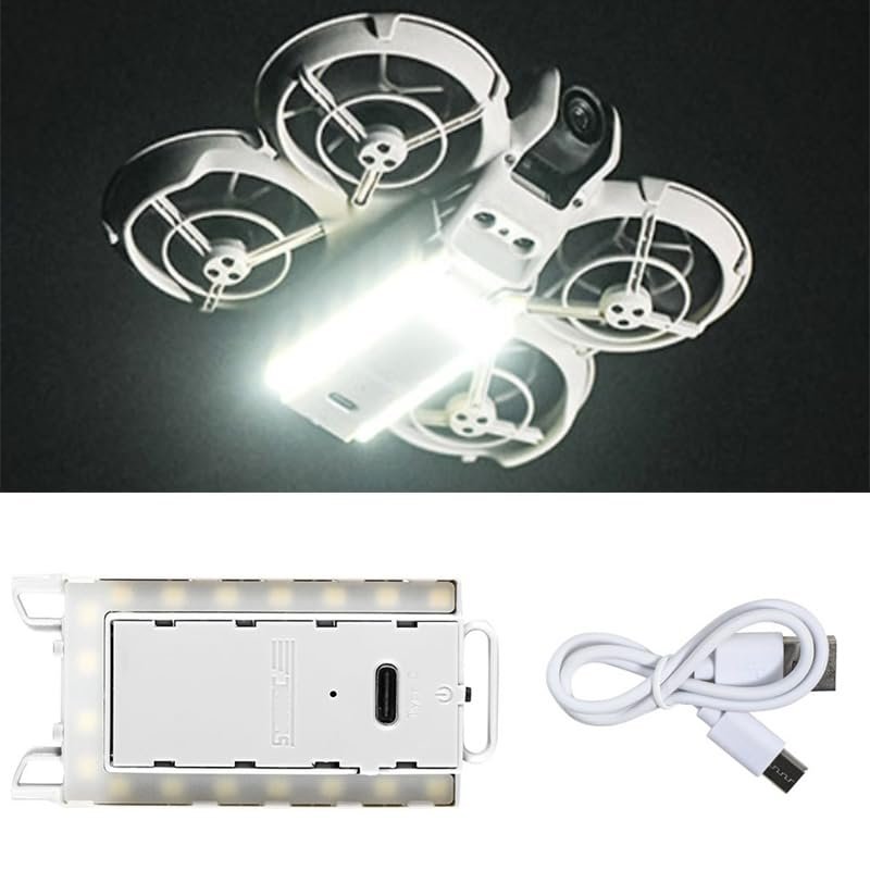 Coyktonty Night Lighting Landing Gear for DJI NEO,Rechargeable LED Night Flying Lights