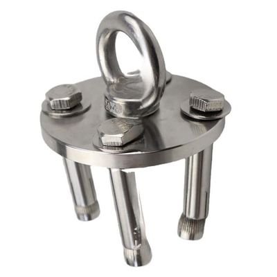 304 Stainless Steel Heavy Duty Swing Hanger, 1700 Lb Capacity Hanging Hook Set with 4 Anchor Screws, Indoor Outdoor Fixing Accessories for Swing Hammock Hanging Chair Yoga
