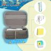 Camaterlot Carrying Case Compatible with Nex Playground Game System Cute Travel Case for Game Console & Accessories Hard Portable Storage,Case Only (Blue) view 3