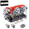 ConGamefun V8 Engine Model Building KitRB DOHC Parallel Twin-Turbo Four-Valve Inline Six-Cylinder MOC Engine Model Building Blocks Set (2291PCS) view 1