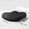 LUOZIQINX Car Seat Cushion for Driving, 3.9 Inches Wedge Driver Seat Cushion Pad, Memory Foam Car Booster Seat Cushion Pillow for Office Chair, Car Seat, Airplane, Bleacher,Blue view 4