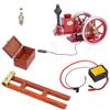 Helixsun Retro Hit-and-Miss Metal Engine Model, Hm-01 7cc 4-Stroke Horizontal Ic Engine, Educational Science Kit for Adults view 3