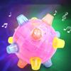 Light Jump Ball, Jumping Activation Ball Children Music Dancing Ball Flashing Bouncing Ball LED Jump Ball for Kid Toy, Flashing Bouncing Ball view 3