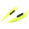 Motorcycle Fairing Winglets, Winglet Aerodynamic Wing Kit Spoiler, 1 Set of Motorcycle Side Winglets Aerodynamic Spoiler, Motorcycle Fairing Winglets, Winglet Aerodynamic Wing Kit Spoiler (Yellow) view 1