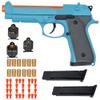 Dreamplay Shell Ejecting Toy Gun, Beretta Model 92 Automatic Pull Back Action Shooting Toy Education Model Toy for Kids Gifts view 1