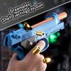 Dreamplay Shell Ejecting Toy Gun, Beretta Model 92 Automatic Pull Back Action Shooting Toy Education Model Toy for Kids Gifts view 2