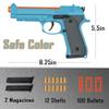 Dreamplay Shell Ejecting Toy Gun, Beretta Model 92 Automatic Pull Back Action Shooting Toy Education Model Toy for Kids Gifts view 3