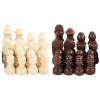 32 Pcs Portable Chess Pieces International Chess Figures Wooden Hand Carved Tournament Chessmen for Adults or Children view 4