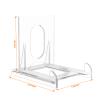30-Pack 2-Piece Card Display Stands - baseball card stand, Small Stand for Card Holder, Card Stand, Transparent Display Stand for Magnetic Card Case, Showcase Top Loaders,Hard Sleevse Display Stand view 2