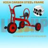 Kids Tricycle for Ages, Outdoor Play Equipment Big Wheel Kids Trike,Sturdy Carbon Steel Frame, Inflation-Free Wheels,Durable Preschool Red Trike Gifts for Boys and Girls(Red,Large) view 4