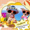 12 Pack Squeeze Screaming Rubber Chicken 11 Inch Yellow Squawking Chicken Rubber Squeaky Chicken Toy for Kids Adults Dogs Pets Prank Novelty Toy Reduce Separation Stress Anxiety view 3