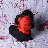 Domary Trembling Crying Ghost Doll Voice Control Ghost Prop Halloween Party Decorations Haunted House Prop (Black) view 2