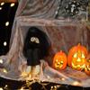 Domary Trembling Crying Ghost Doll Voice Control Ghost Prop Halloween Party Decorations Haunted House Prop (Black) view 4