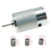 12V DC Motor Speed Controller Powered Wheels Motor Upgrade Kit High Torque Electric Motor Parts for a 12v Trax Replacement Wheels Parts 550 Motor Gear for Ride On Toys Car (1PCS 550 12V 12000RPM) view 2