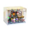 Social University Series Theme Display Box Transparent Organic Glass Display Rack Acrylic Blind Box Handmade Toy Dustproof Display Cabinet Thickened Display Window view 1