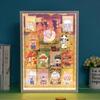 Animal Kingdom Photo Frame Statues Display Frame Lighting Display Stand 13.38 Inch Display Window Handmade Display Box Blind Box Doll Storage Box(Lighting Style) view 4