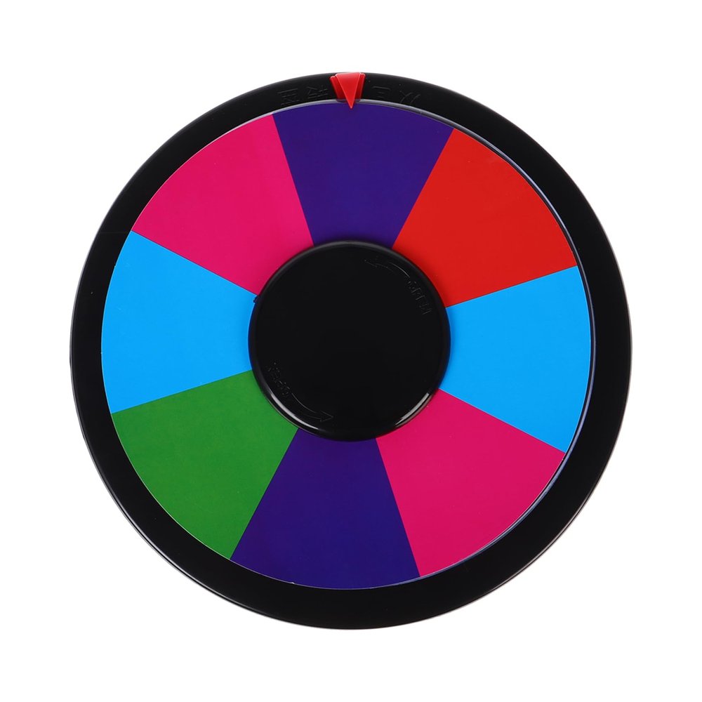 Abaodam Prize Wheel Double-Sided Writable for Parties Ktv and Bars Versatile Rotatable Game Turntable for Interactive Fun and Entertainment
