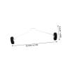 Abaodam 1set Airplane for Rc Plane Replacement Original Kit and Construction Easy Installation for Model Airplanes Flight Stability view 2