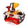 Chipolino Children's Workbench, 63-Piece Toy Tool Set, Helmet, Saw, Drill, Colours: Grey view 4
