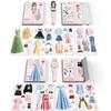 Magnetic Princess Dress Up Paper Doll, 2025 Paper Dolls Magnetic Dress Up Dolls for Girls Ages 4-7, Pretend Play Toys Magnet People Clothes Puzzles Game for Girls Imagine Set Birthday Gift (G Set) view 3