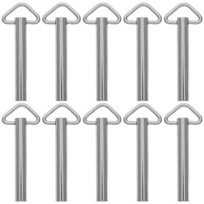 ifundom 10Pcs Clock Winding Keys Steel Winding Key Tool for Mechanical Clocks, Comfortable Handle, Easy Operation for Music Box, Jewelry Box Repair