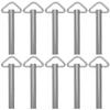 ifundom 10Pcs Clock Winding Keys Steel Winding Key Tool for Mechanical Clocks, Comfortable Handle, Easy Operation for Music Box, Jewelry Box Repair view 1
