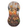 FLildon Muslin Burp Cloth for Baby 1PC Fall Birds Pumpkin Thanksgiving Super Absorbent Burping Cloths, Bibs for Newborn Boys Girls view 1