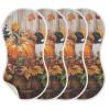 FLildon Muslin Burp Cloth for Baby 1PC Fall Birds Pumpkin Thanksgiving Super Absorbent Burping Cloths, Bibs for Newborn Boys Girls view 3